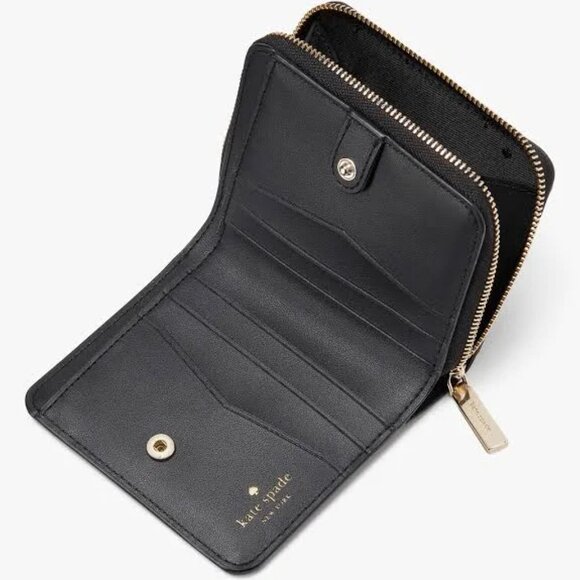 Kate Spade leather zip bi-fold wallet - Picture 2 of 7